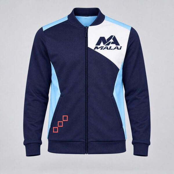 Chaqueta Enlace en celeste/marino, vista delantera