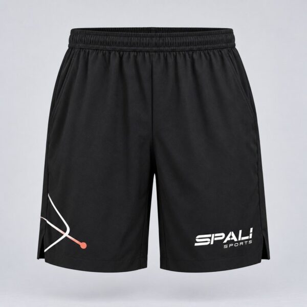 Short Cruce en negro, vista delantera